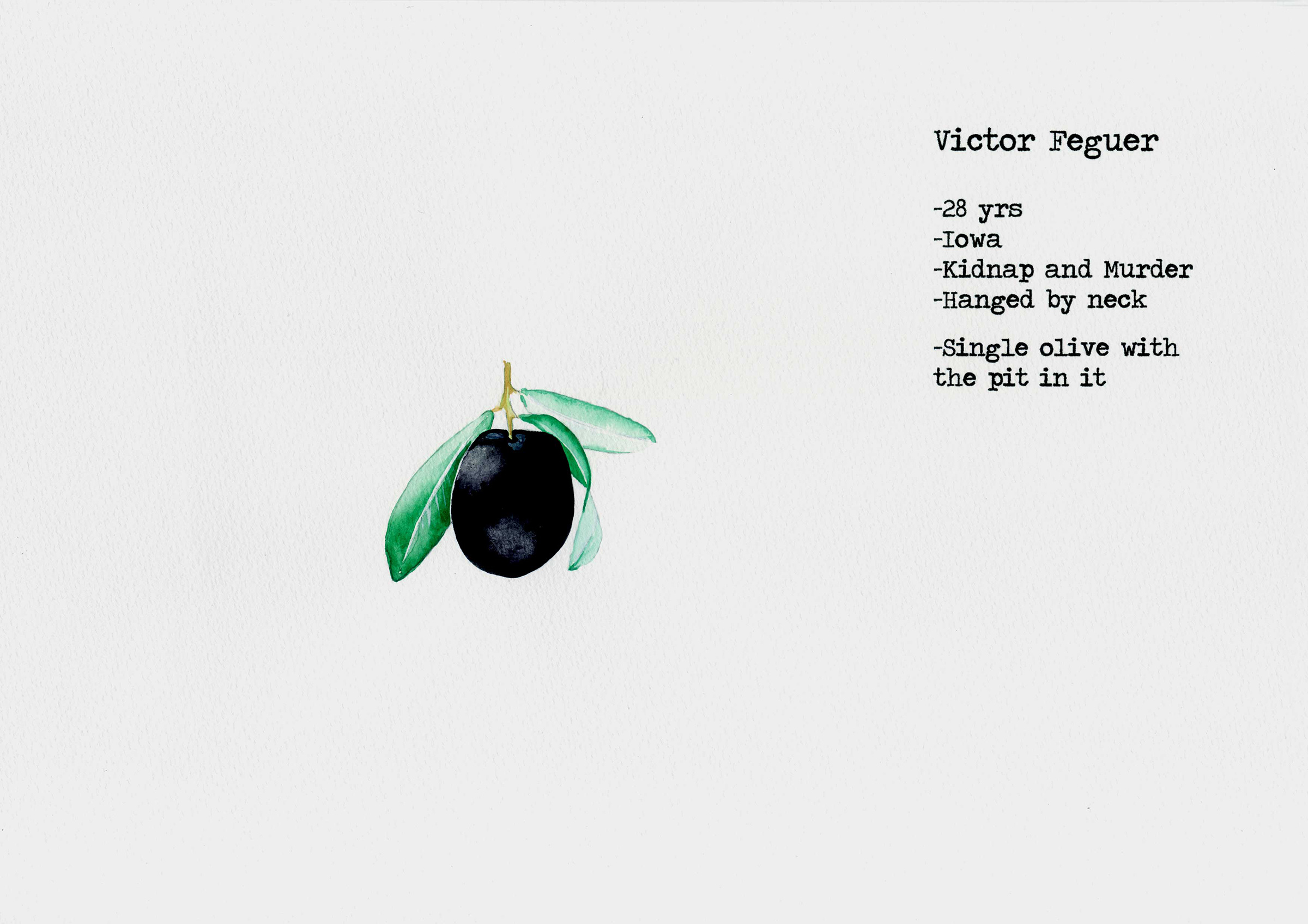 {Le dernier repas (Victor Feguer)}, 2020