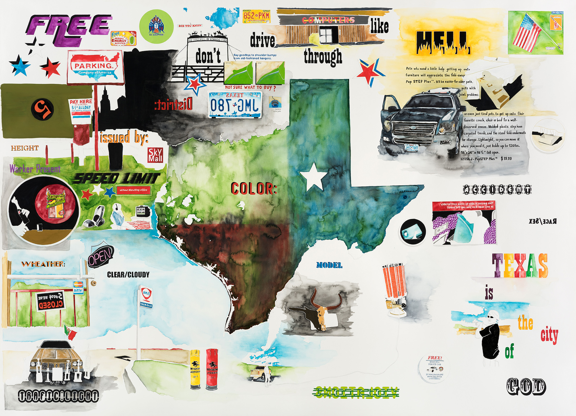 {Texas is the city of god,} 2009