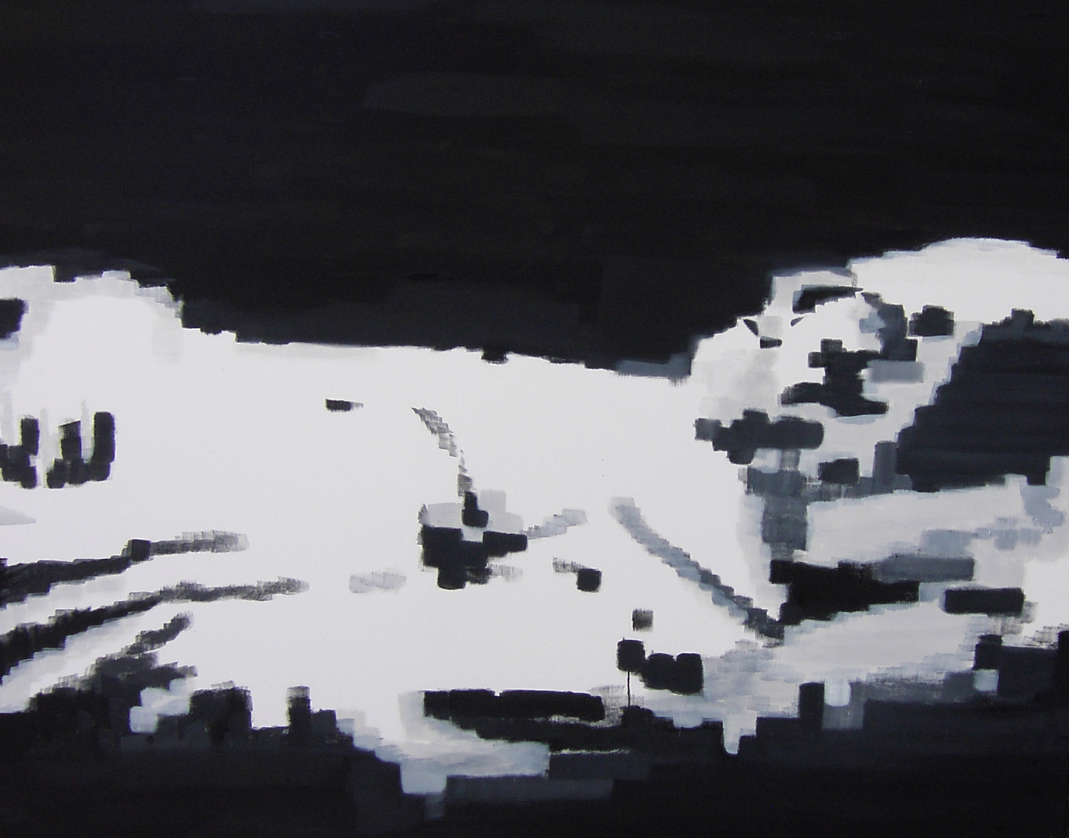 {Gisant,} 2007 (détruit)