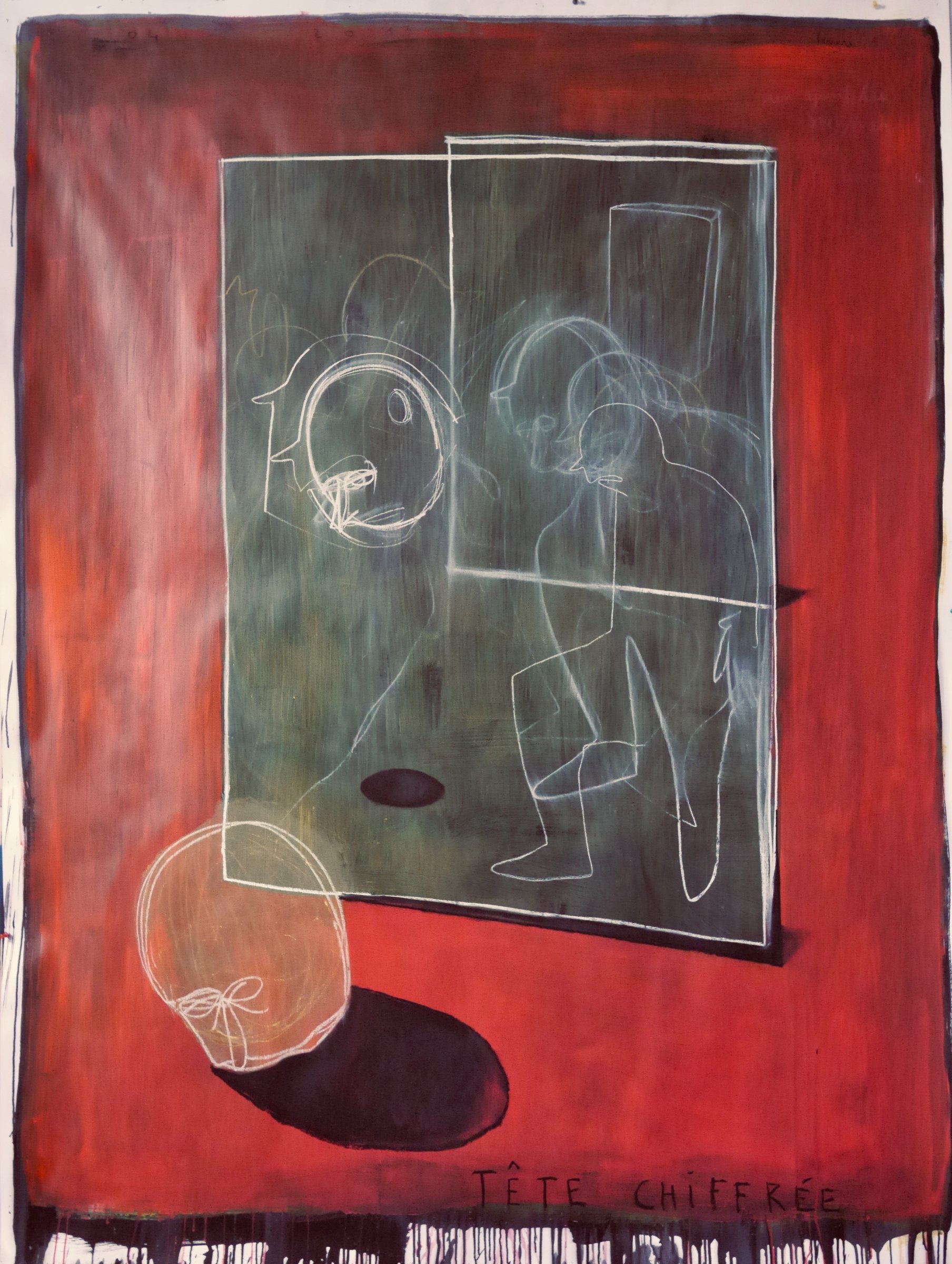 {Tête chiffrée}, 2012-2013