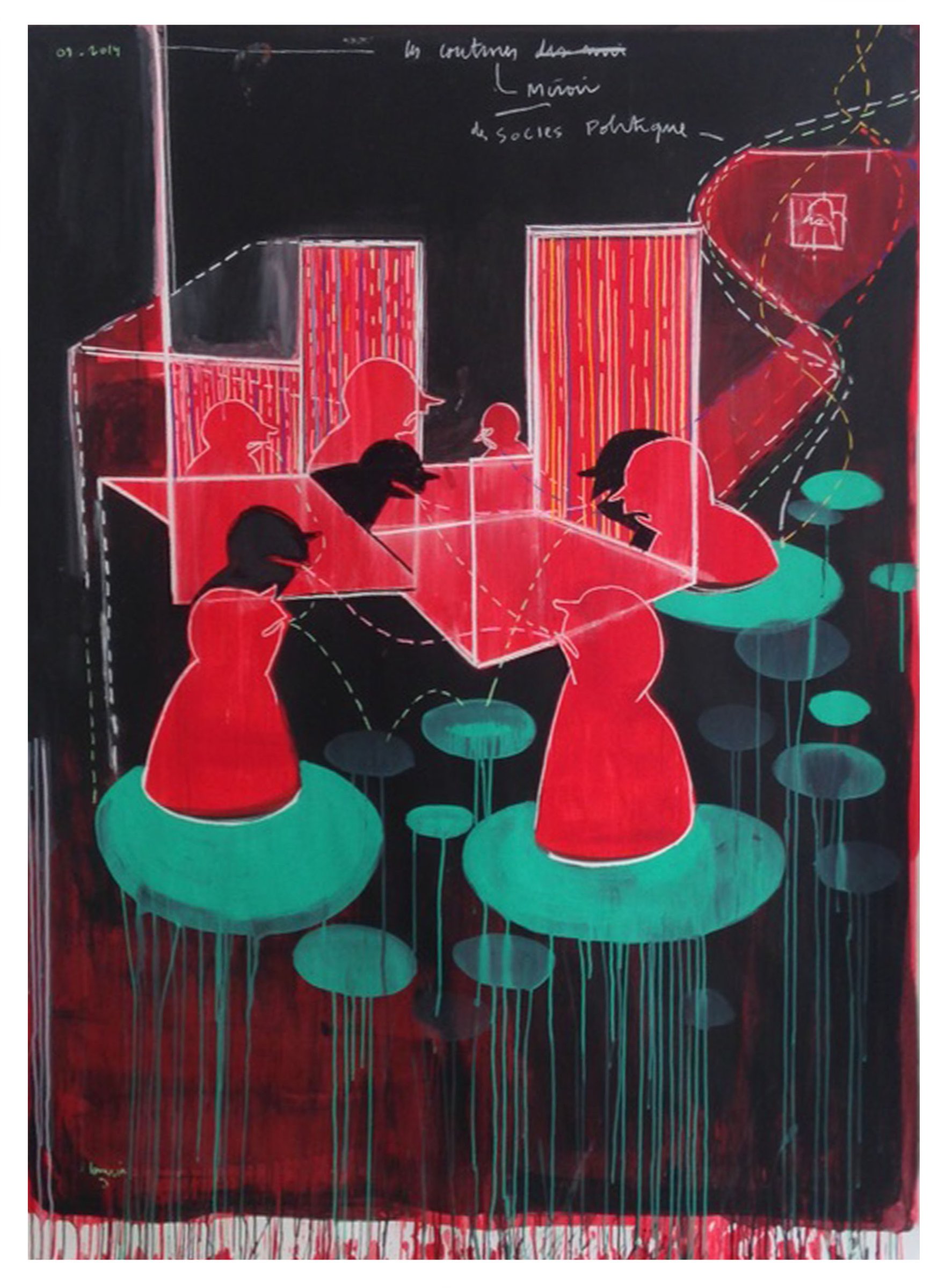 {Les coutures des socles politiques}, 2015