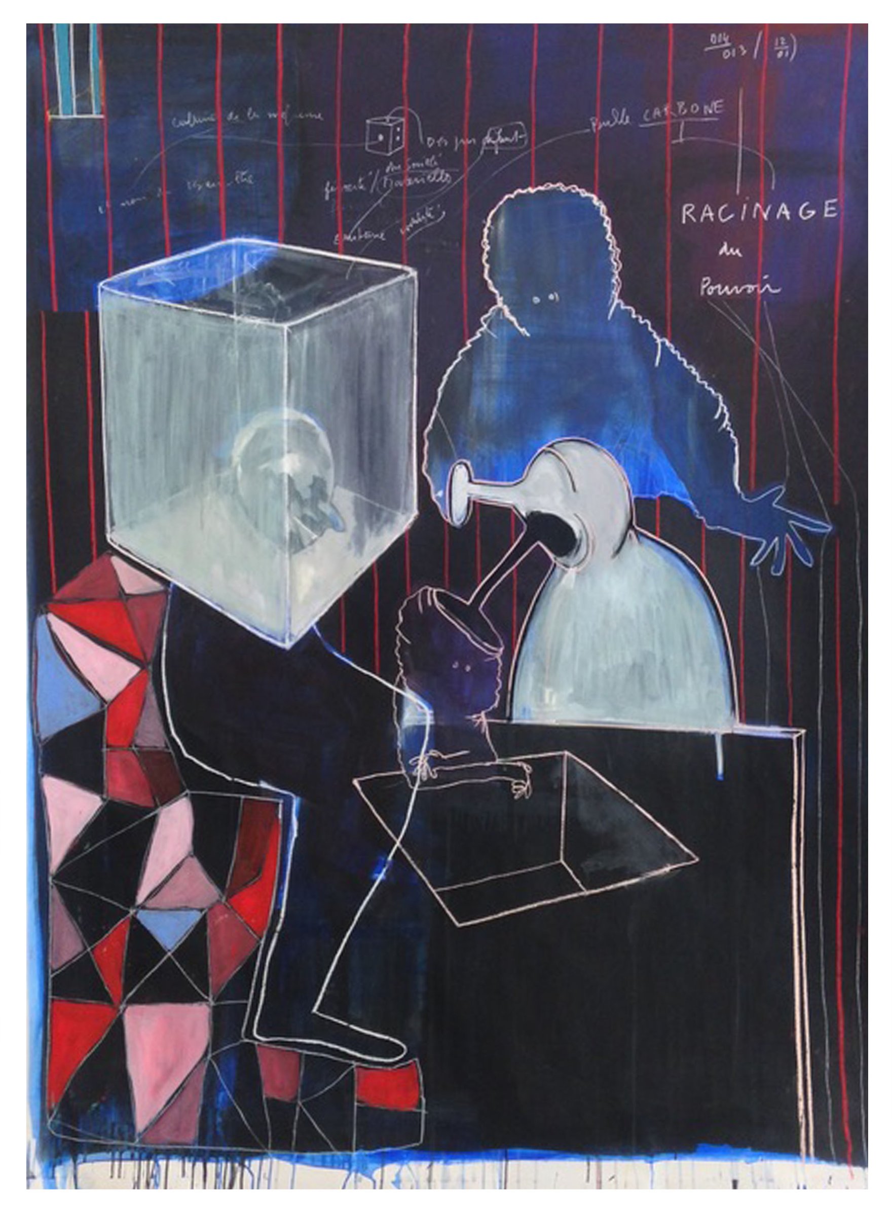 {Racinage du pouvoir}, 2015
