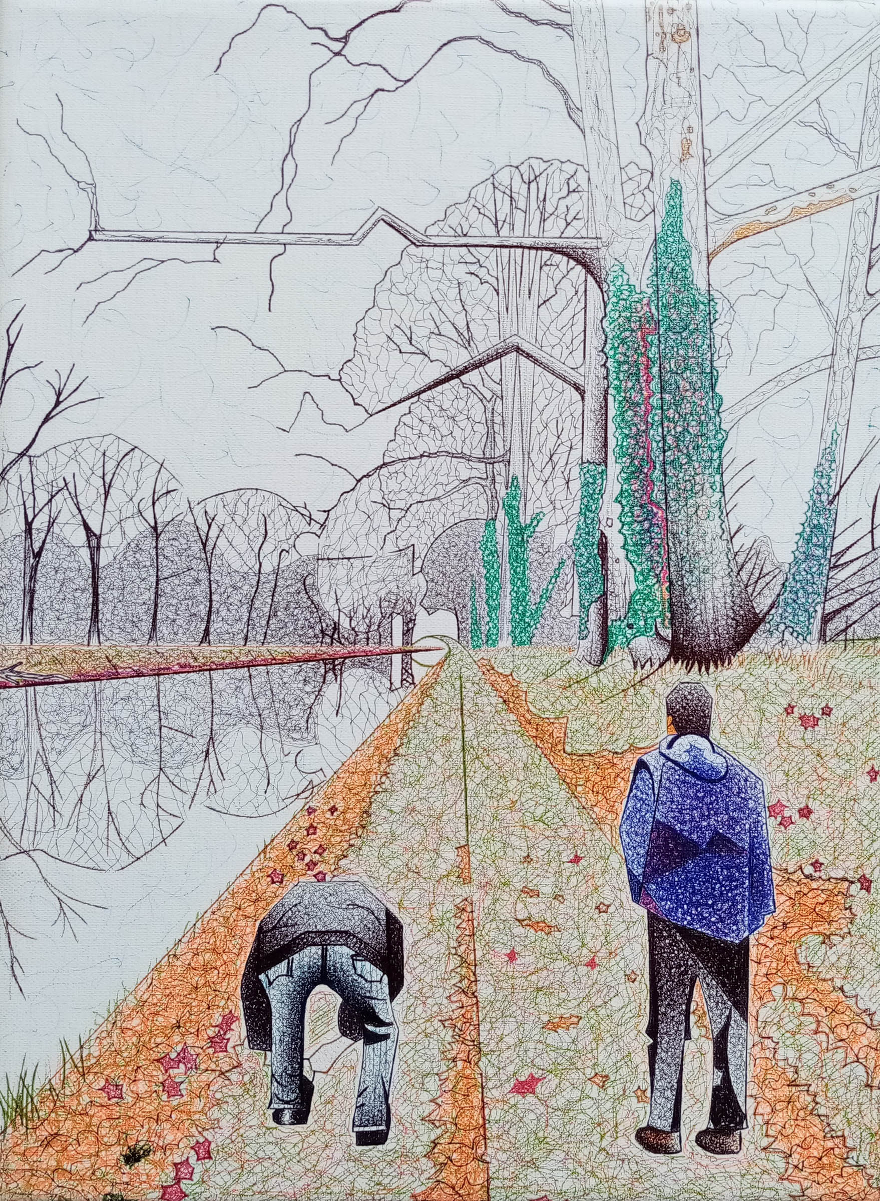 {Jour d'hiver}, 2020