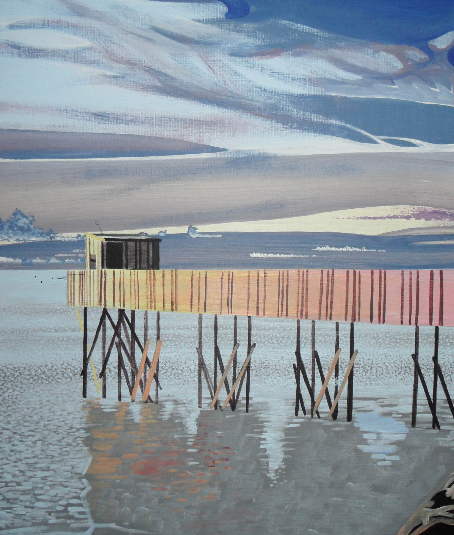 {L'écriture et la mer}, 2019