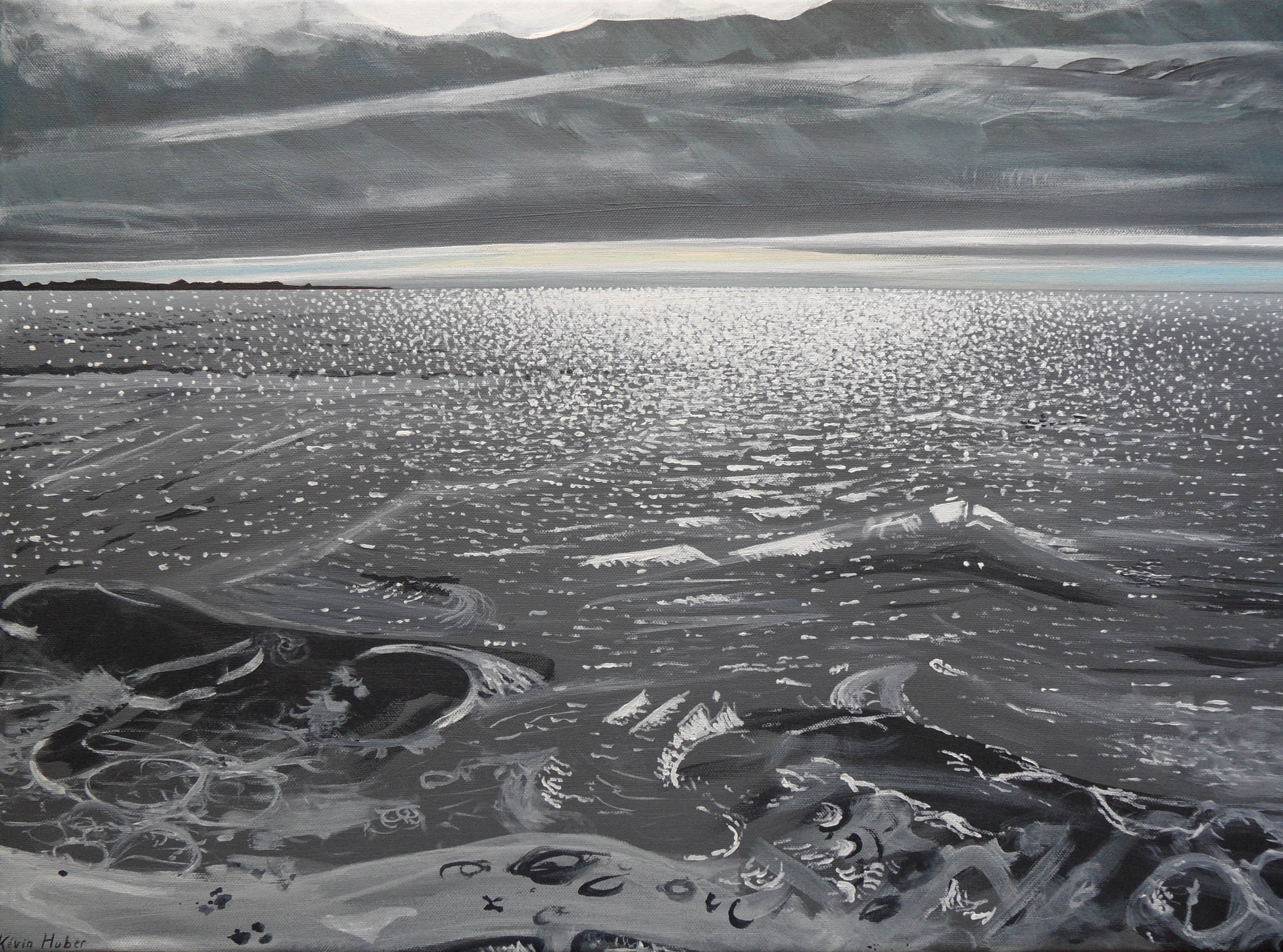 {La mer à Tharon}, 2018