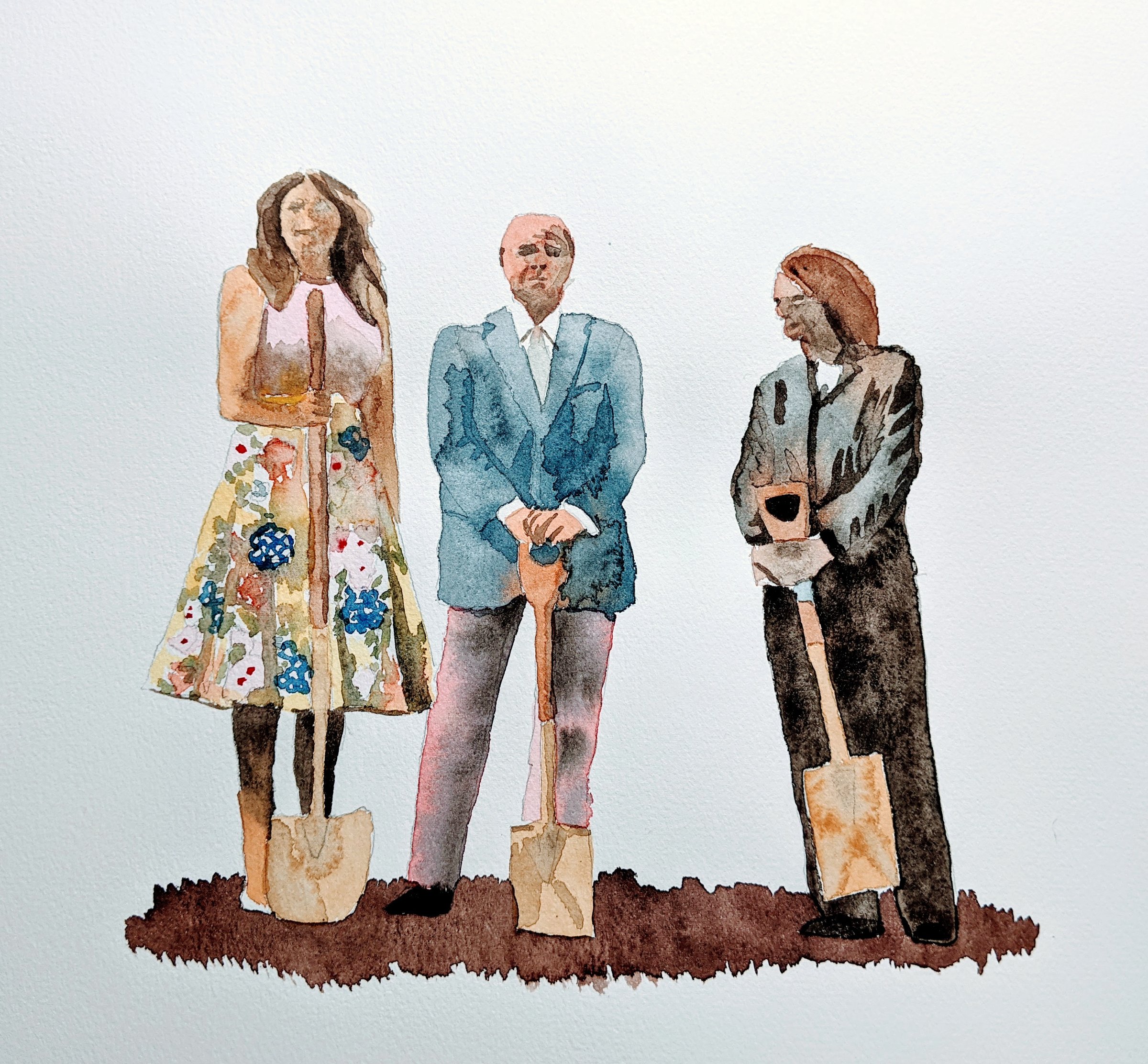 {Mélania Trump, Richard Emory Gatchell Jr et Mary Jean Eisenhower - Washington - 2018}