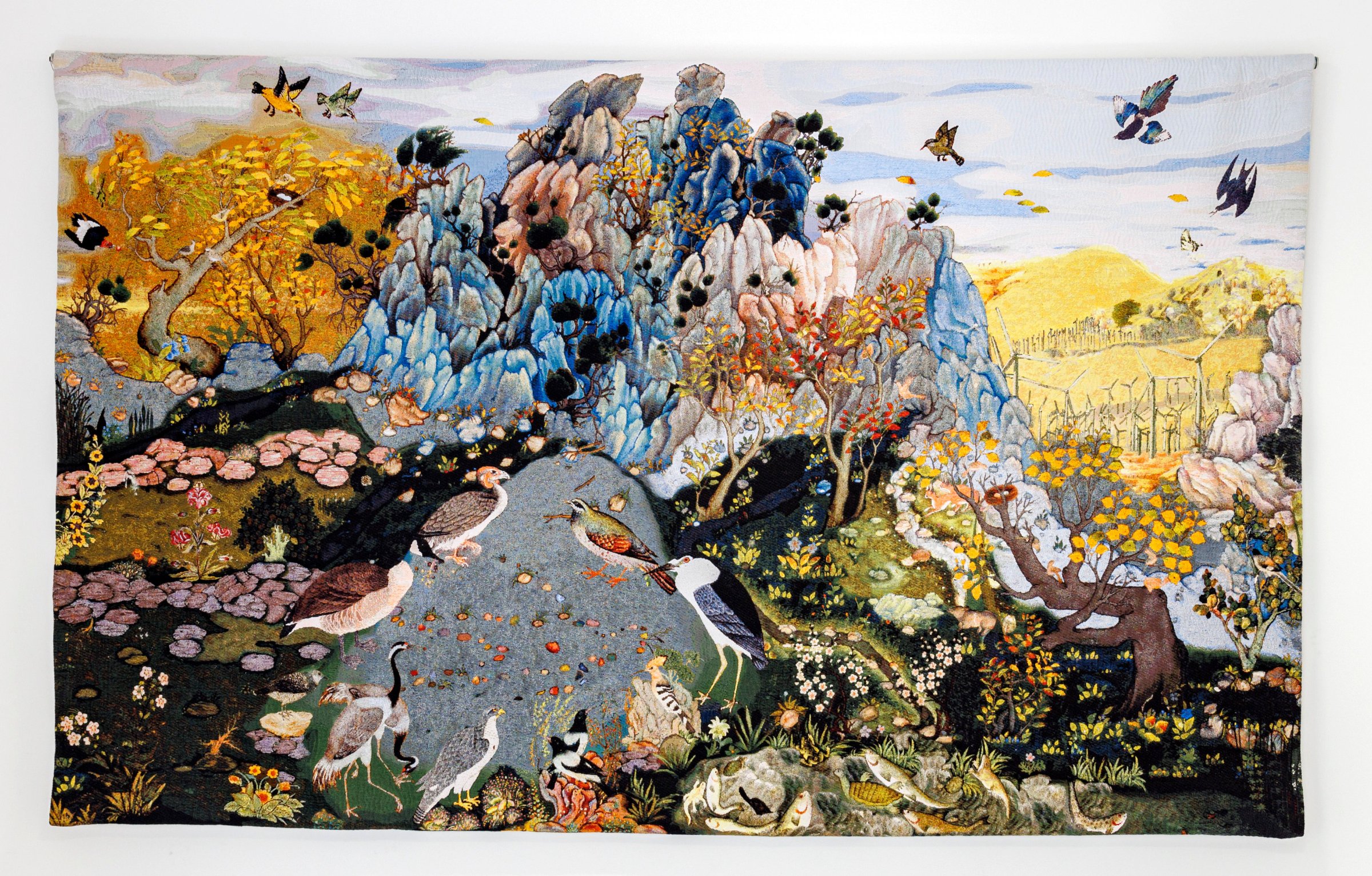 {Les oiseaux semant la vie}, 2022