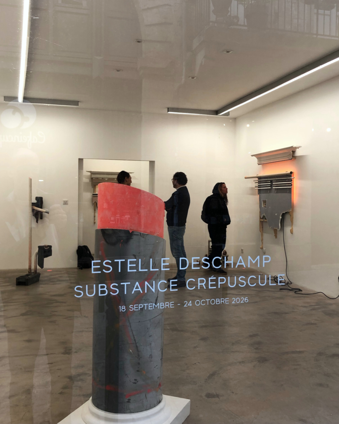 Vue de l'exposition Substance crépuscule