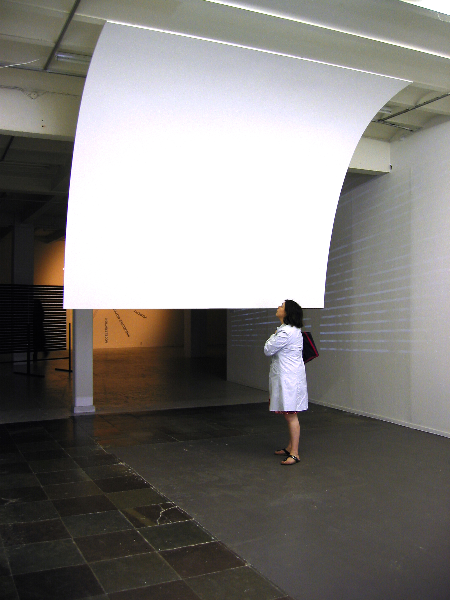 Vue de l'exposition « The Re-Conquest of Space », Overgaden, Copenhague