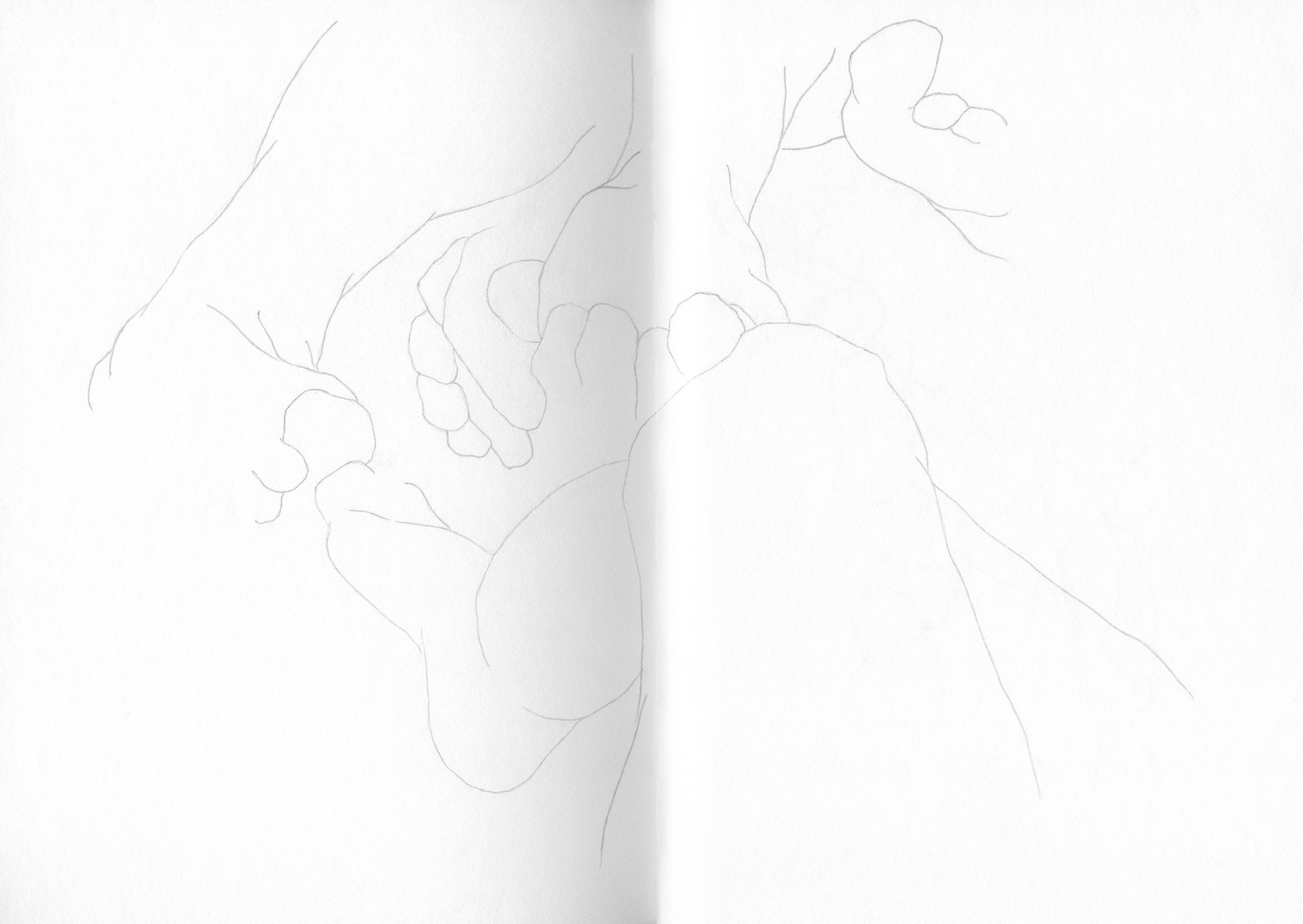 {Autoportraits en cheveux}, 2021