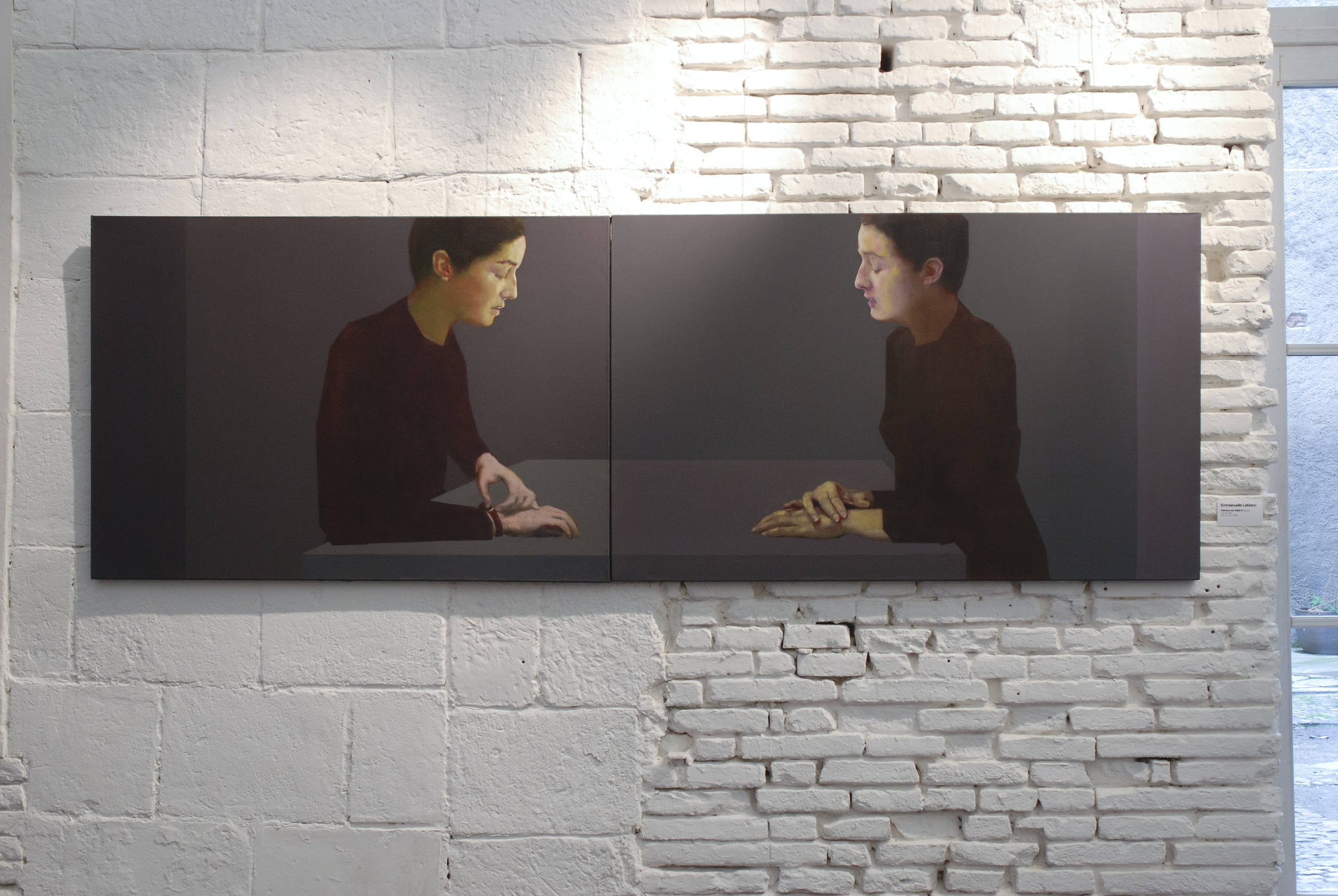{Peinture sur table II}, 2005