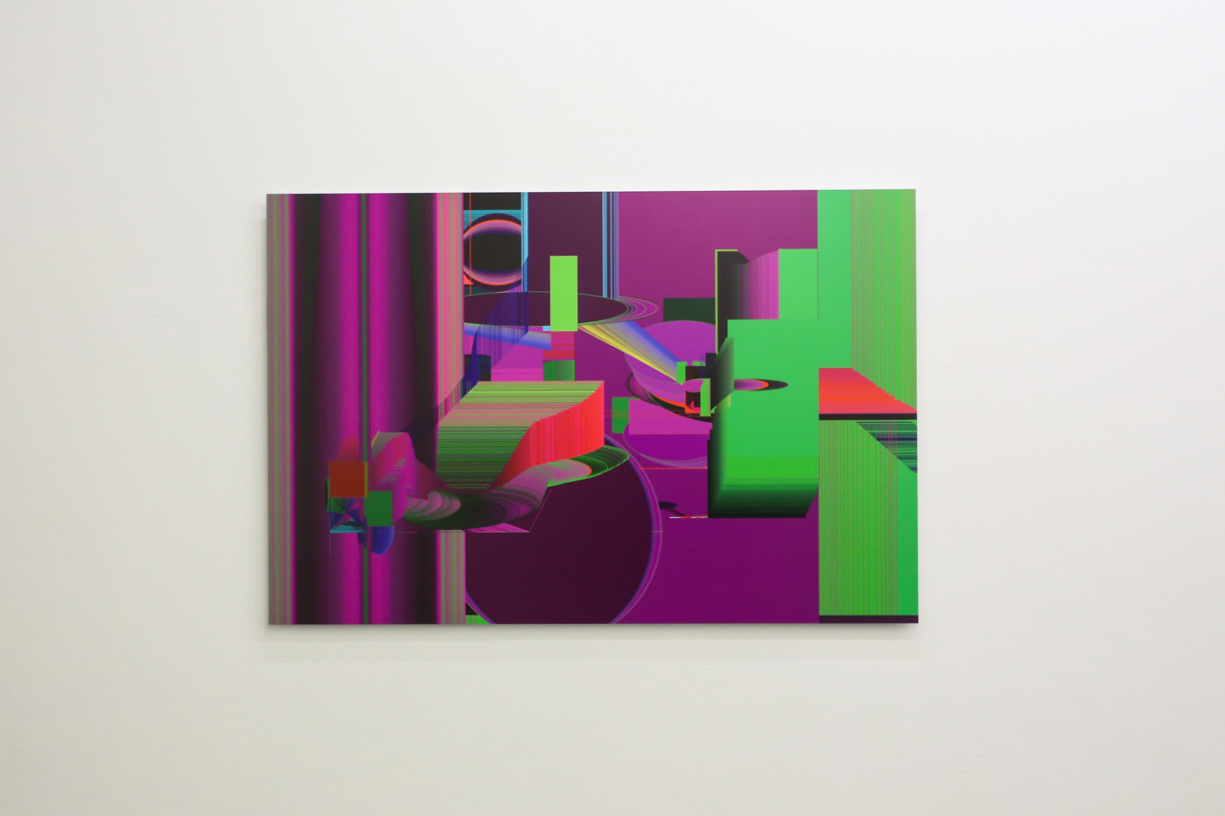 Vue de l'exposition Reconfiguration des particules, Le Bel ordinaire, Billière, 2020