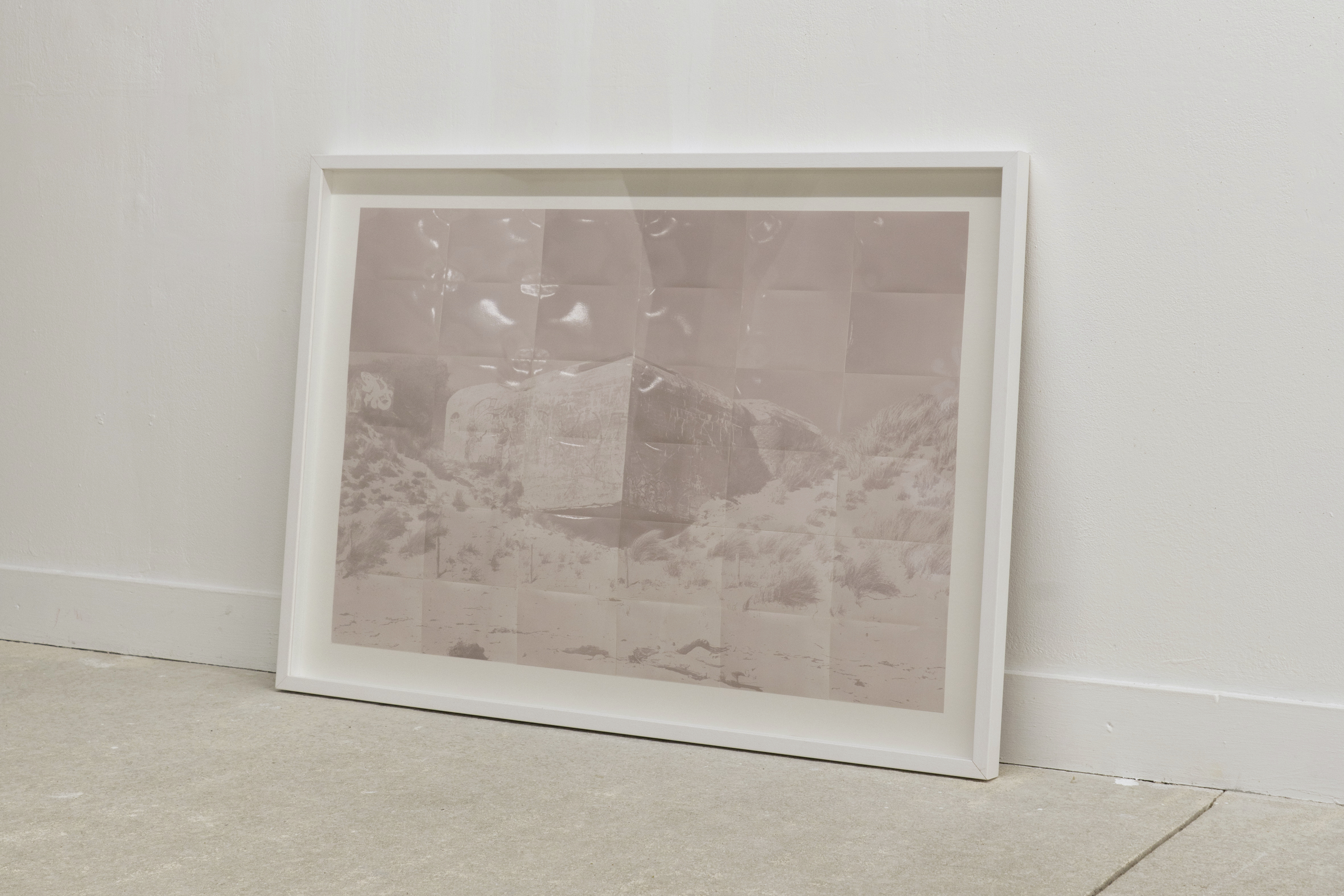 Vue de l'exposition Le parti pris de l'infime, LaVitrine, Limoges, 2024