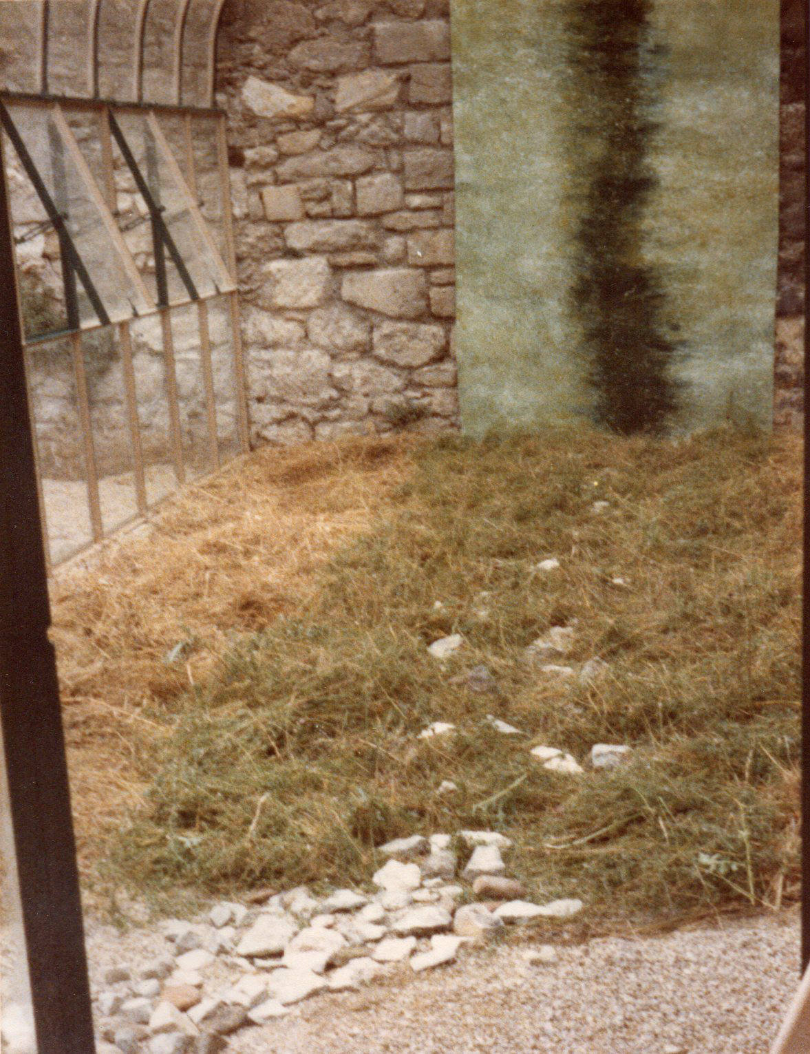 Installation, Villeneuve-lez-Avignon, 1980