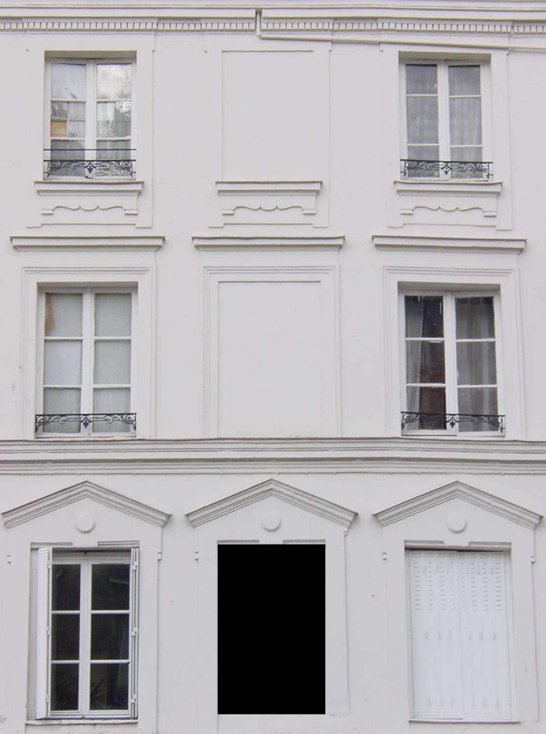 {Rectangle d'or noir, Paris XI}, 2005