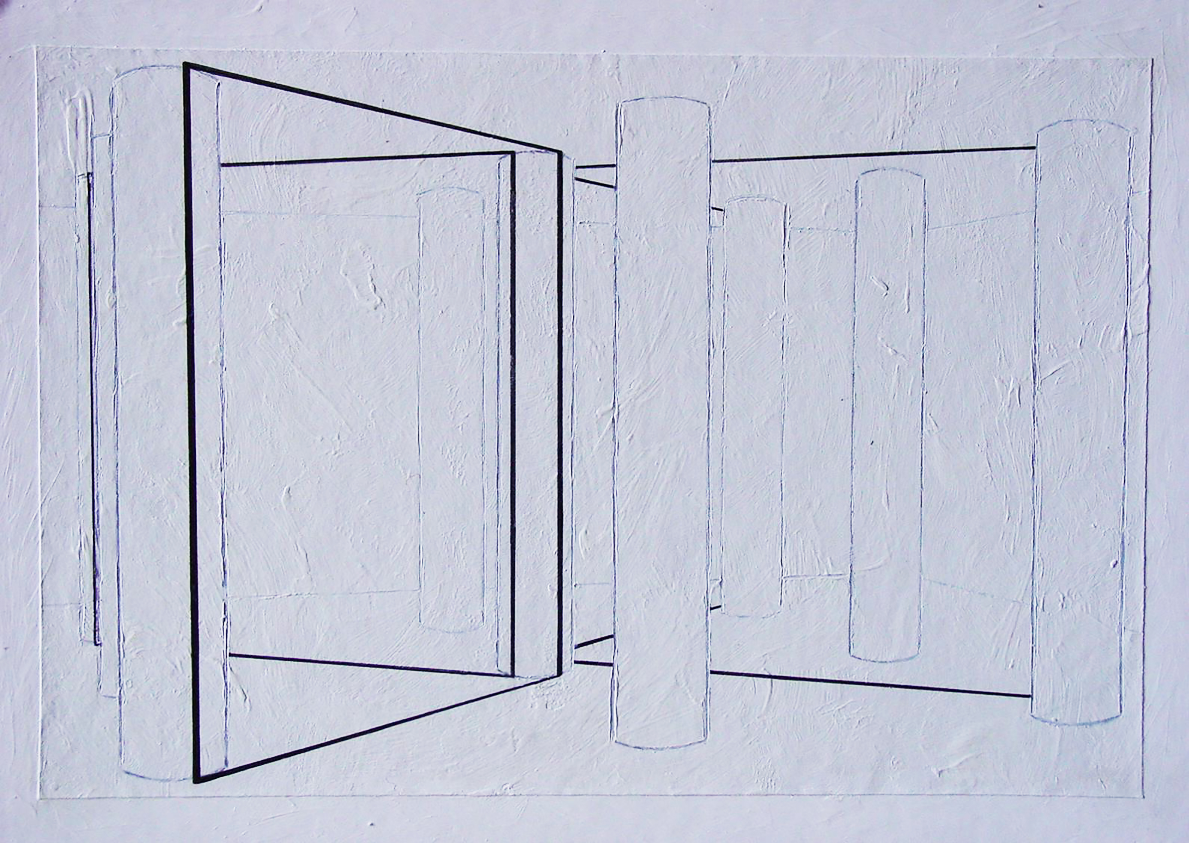 {Sans titre (9 colonnes 3/3)}, 2003