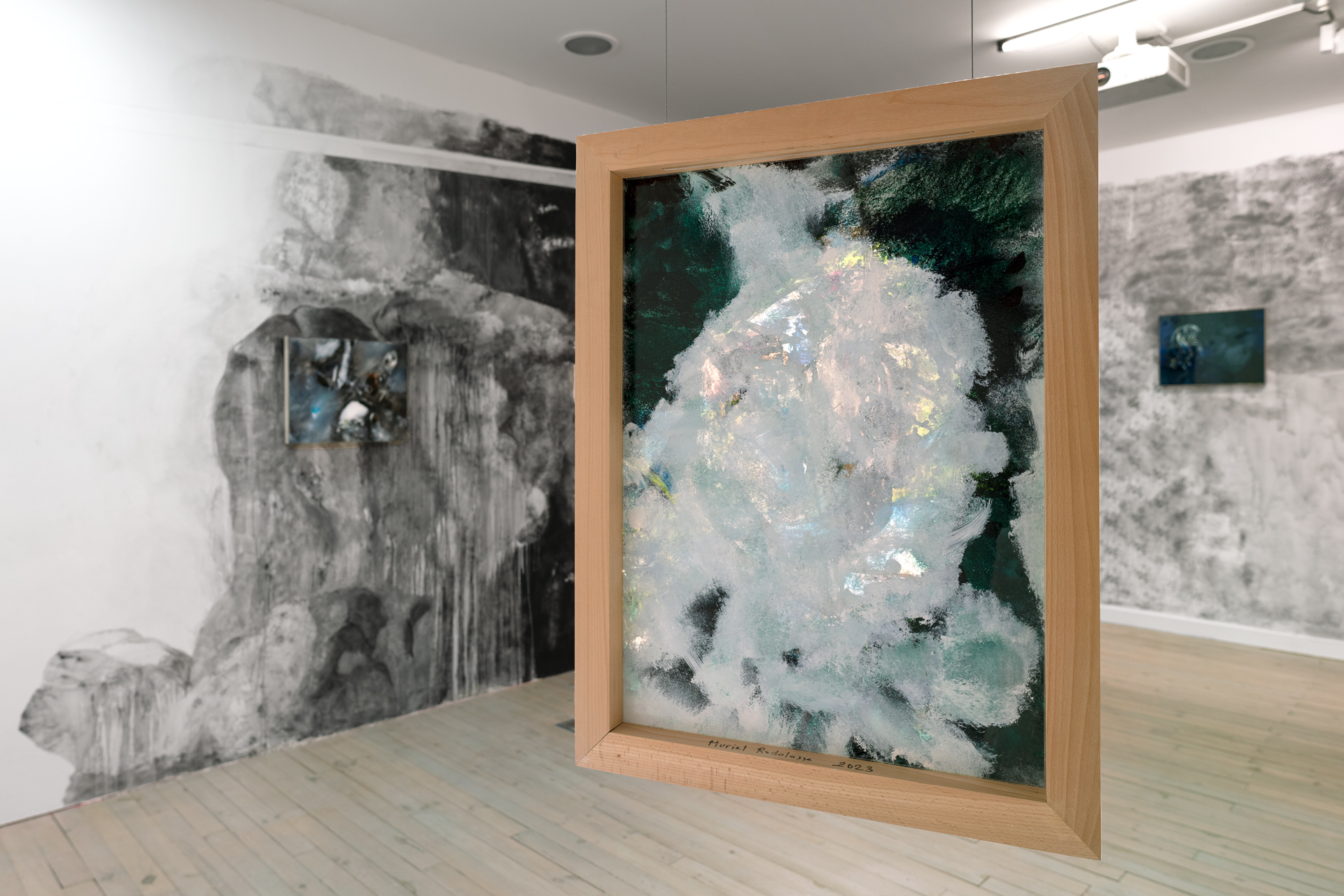 {Le miroir aux alouettes} (verso), 2023