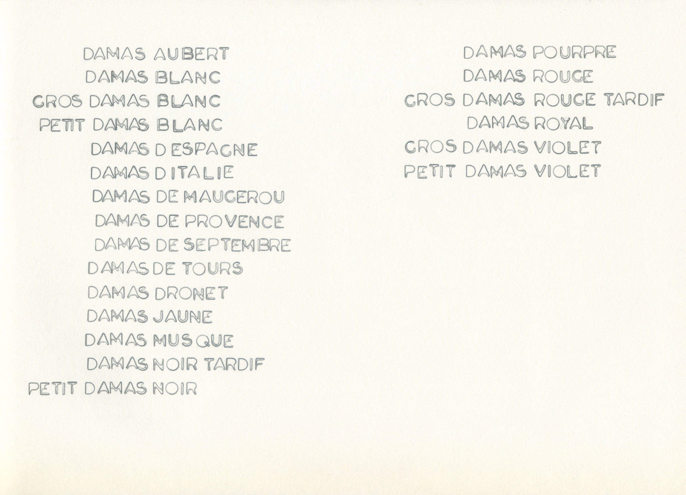 {Pour des prunes}, 2016