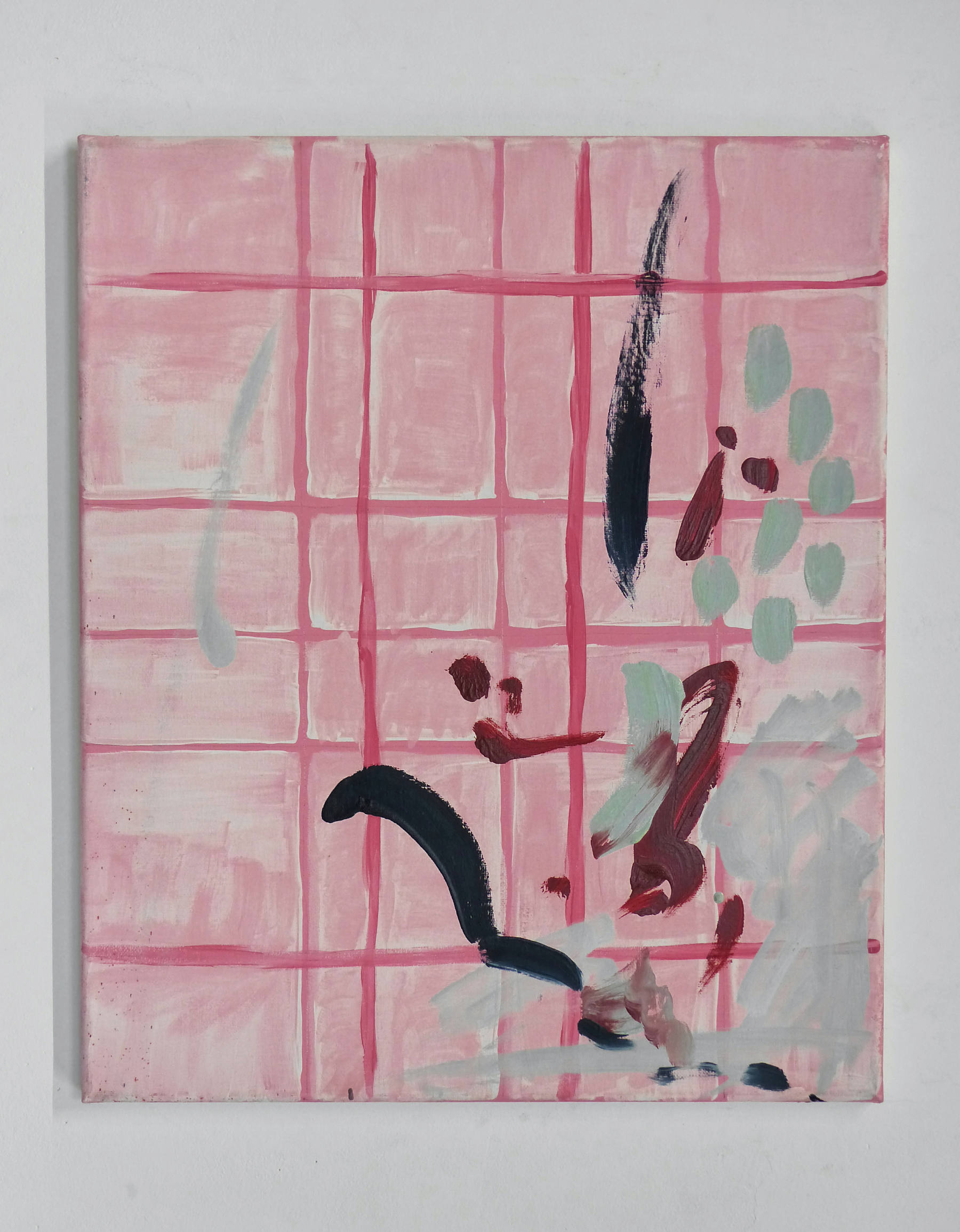 {Étude de grille patouillée}, 2016