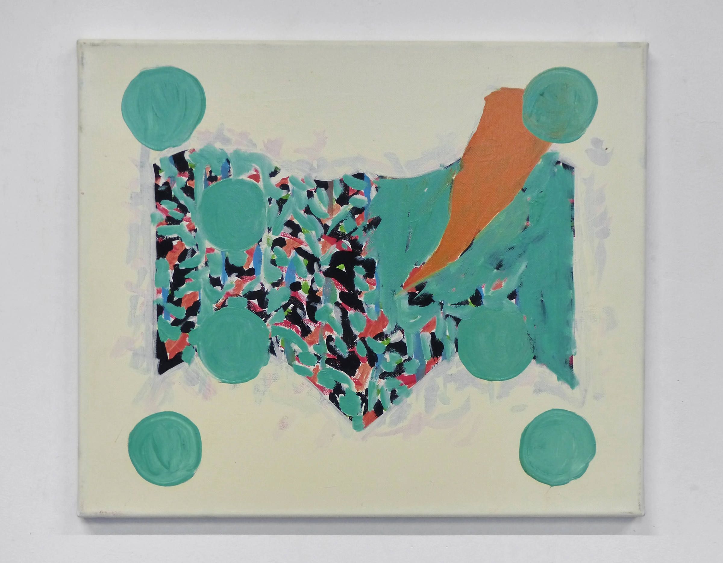 {Étude d'écharpe pour bonhomme de neige}, 2016