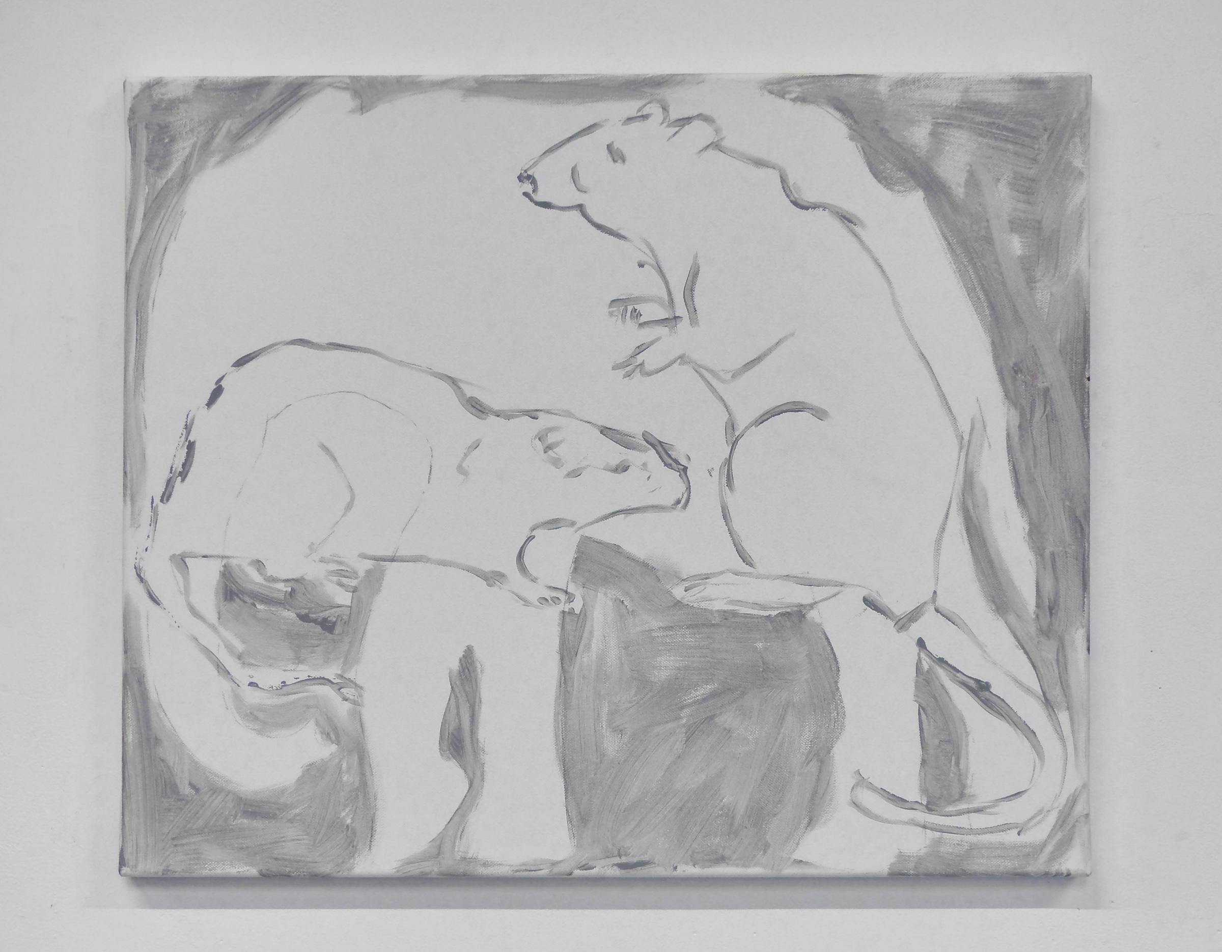 {Deux rats traités en éléphant}, 2017