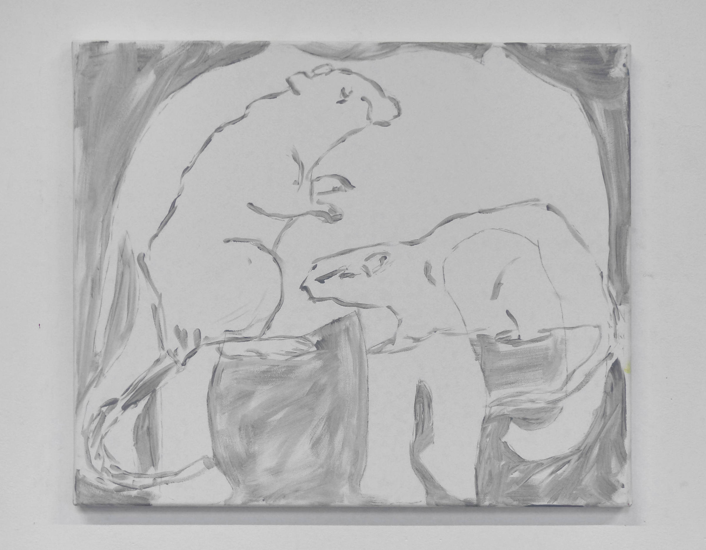 {Deux rats traités en éléphant}, 2017