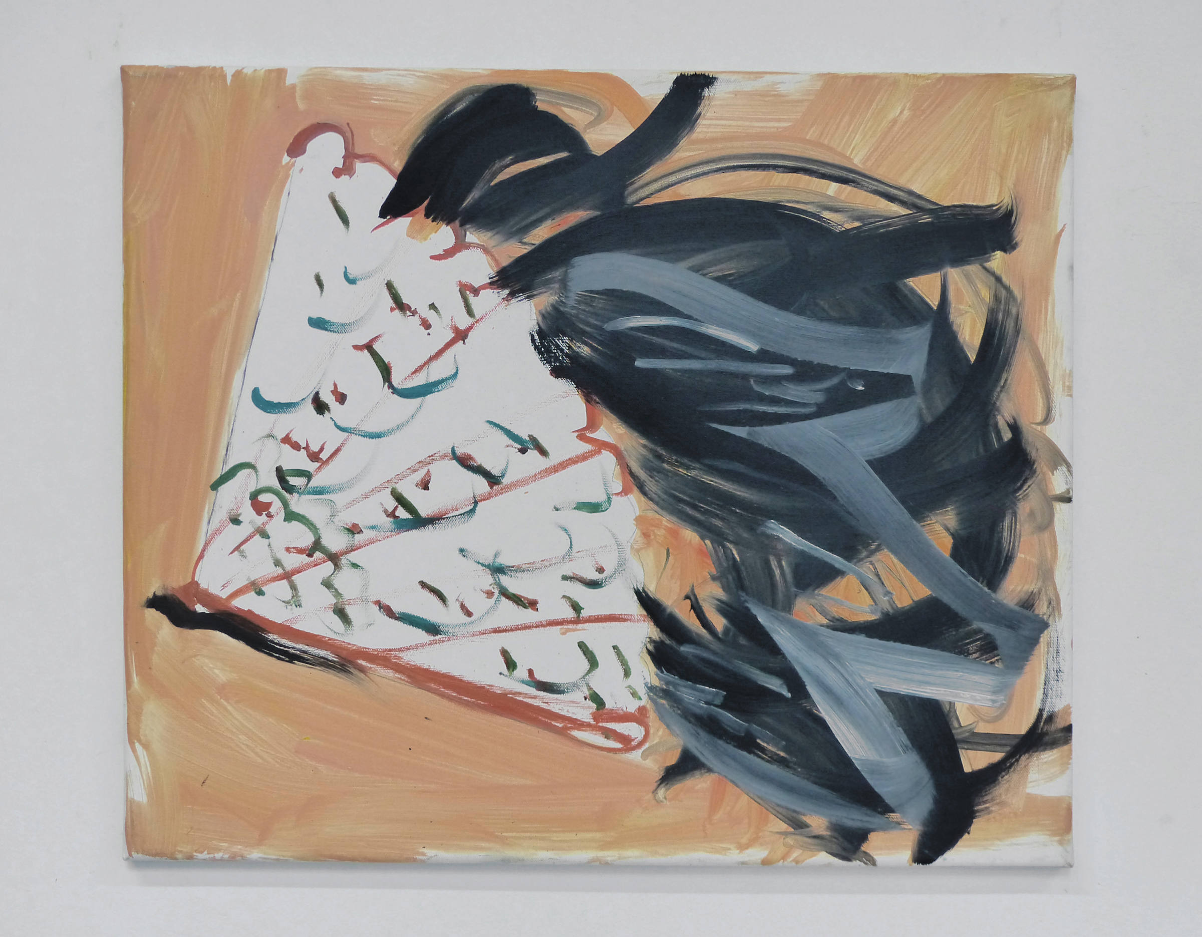 {L'éventail de la brunette}, 2018
