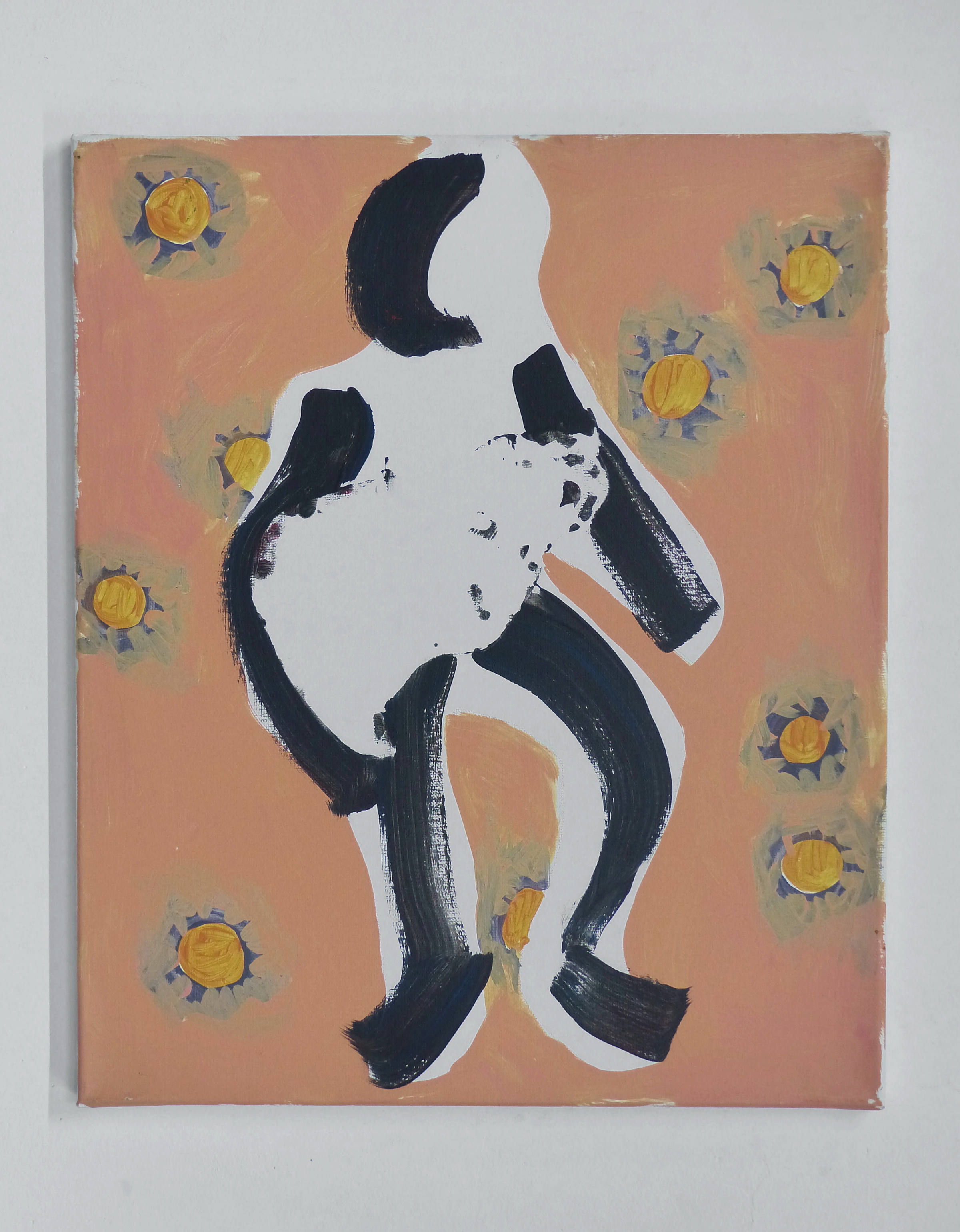 {Le petit chat blanc sur les genoux}, 2018