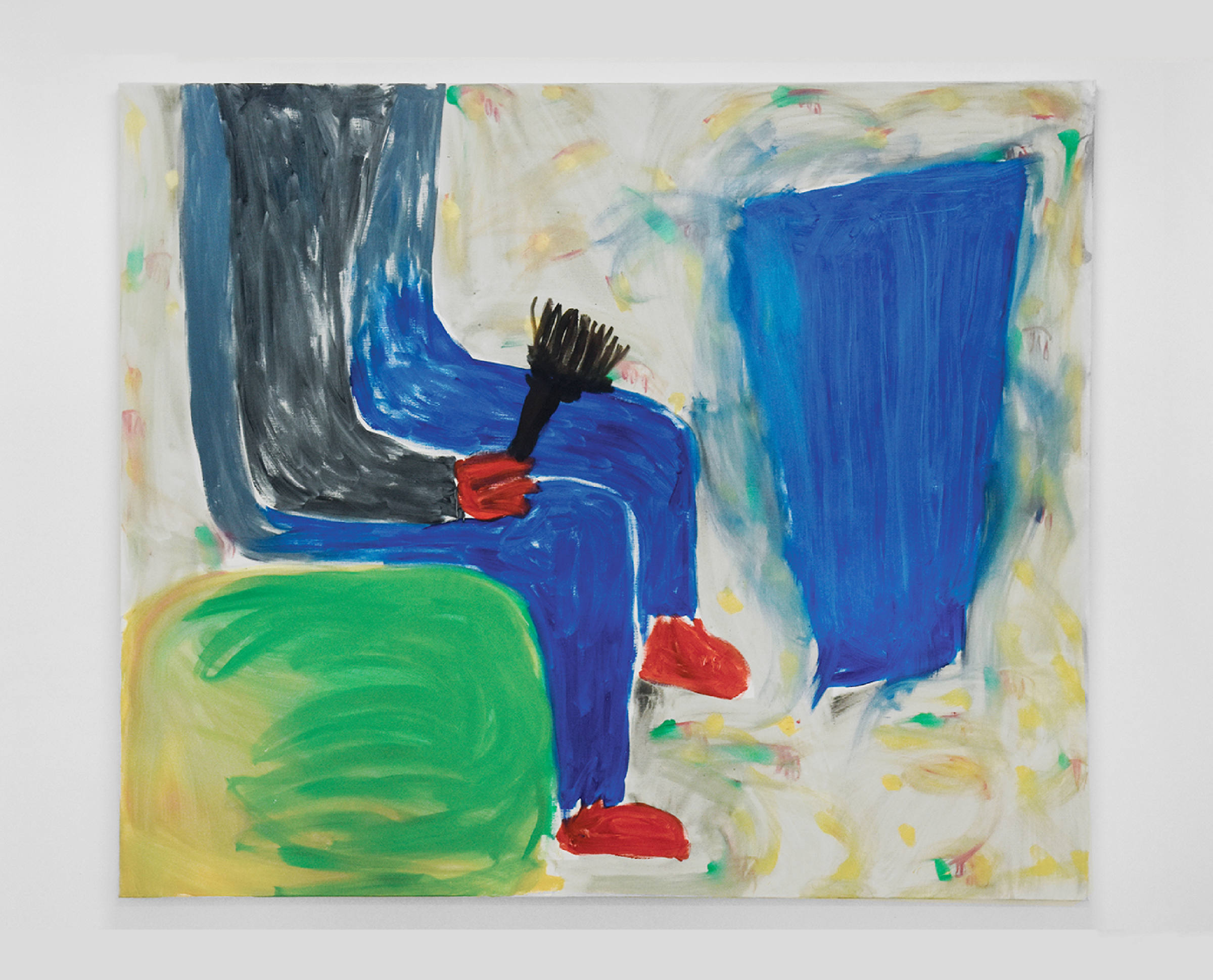 {Le repos (les volets bleus)}, 2018