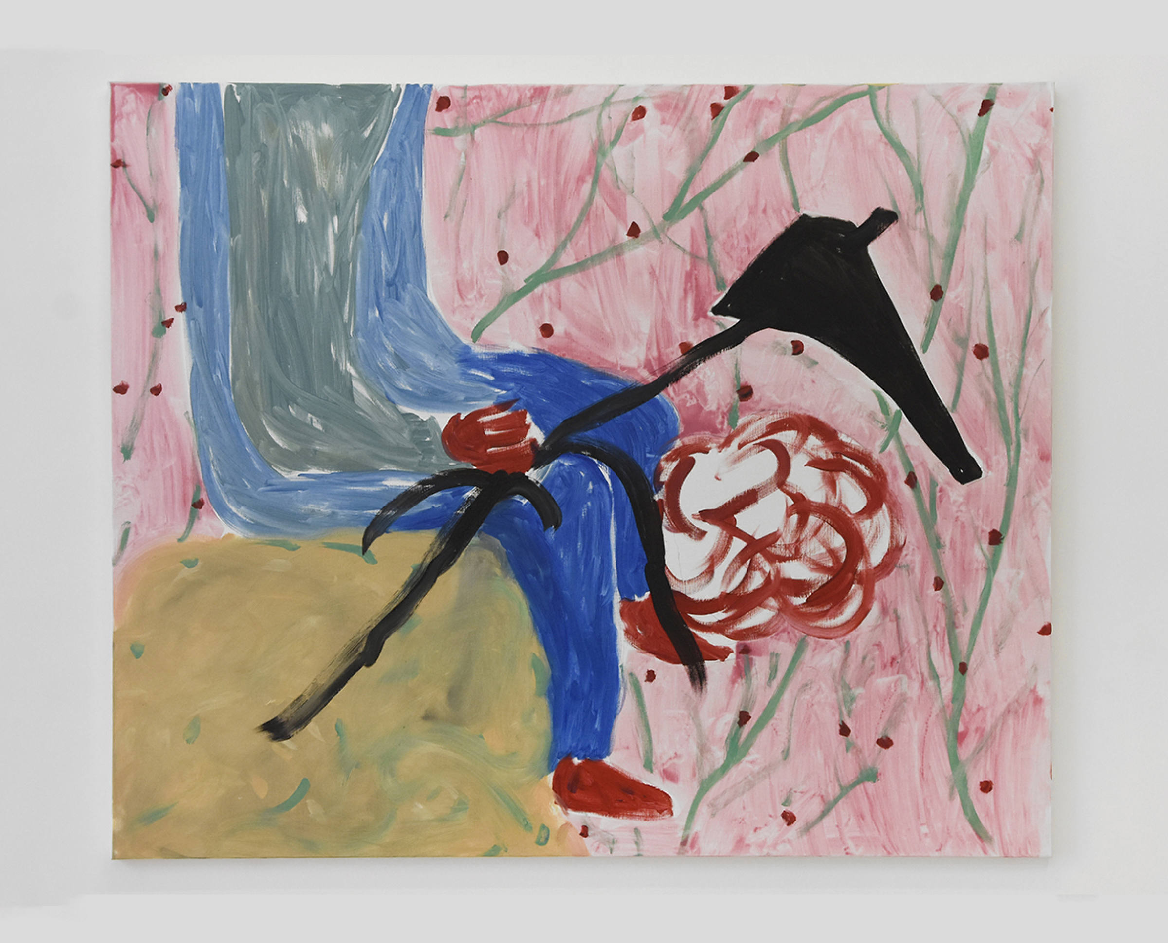 {Le repos (à la rose)}, 2018