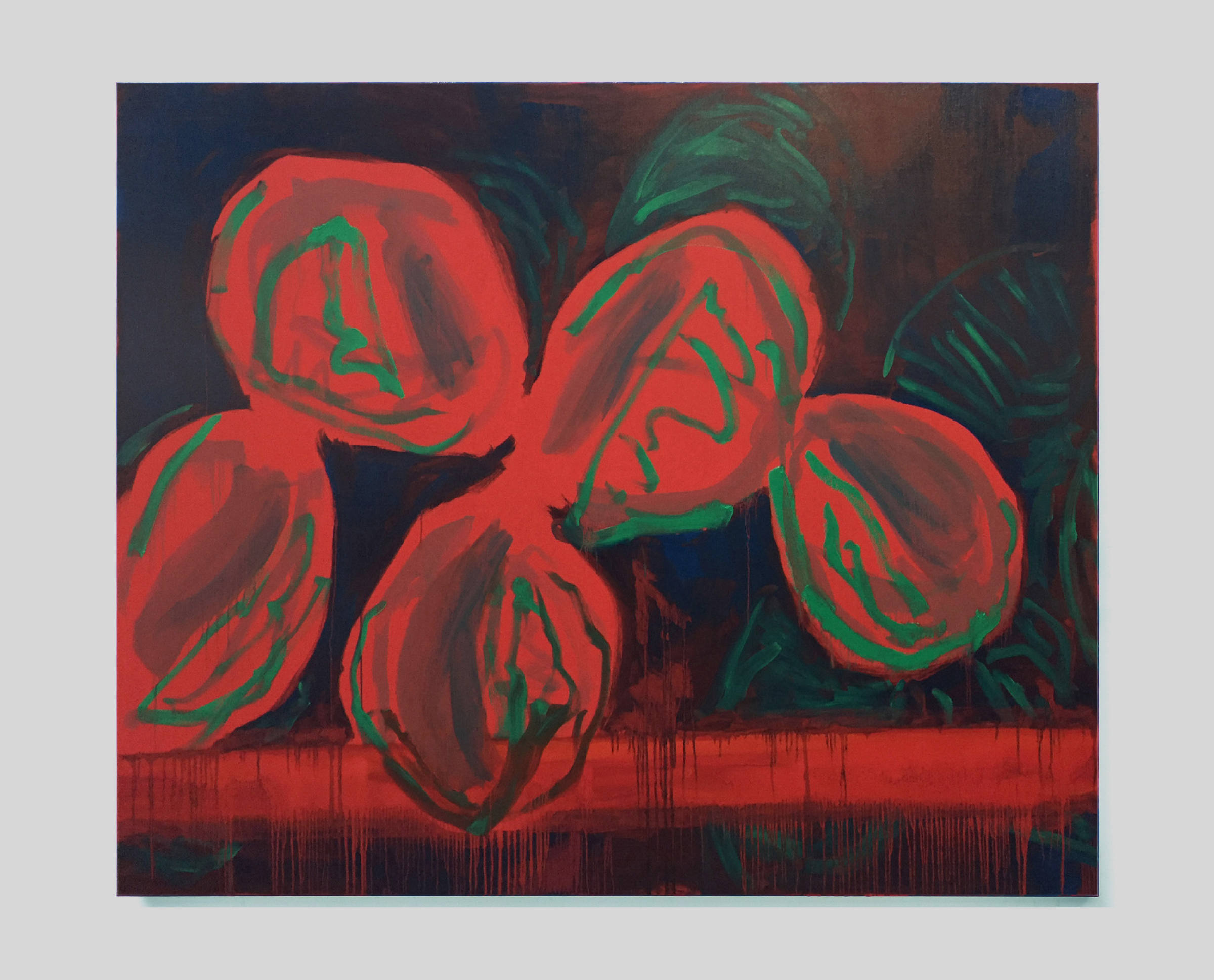 {Grande étude d'éclairage pour plante verte}, 2018