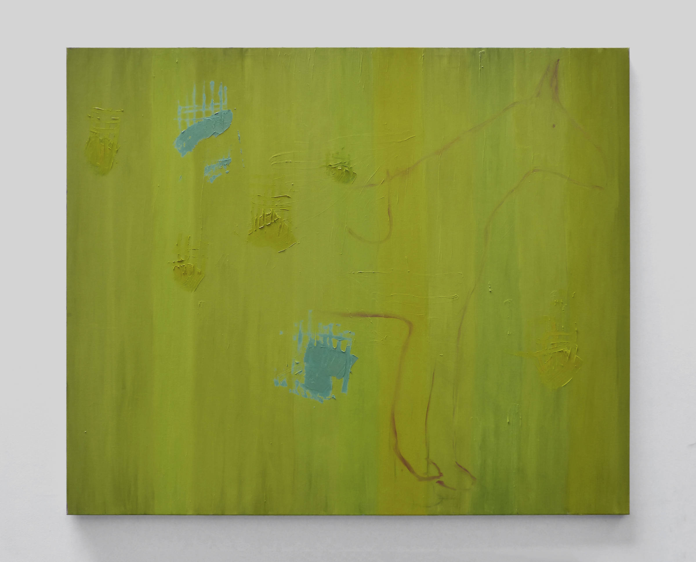 {Étude de cheval et palissade}, 2019