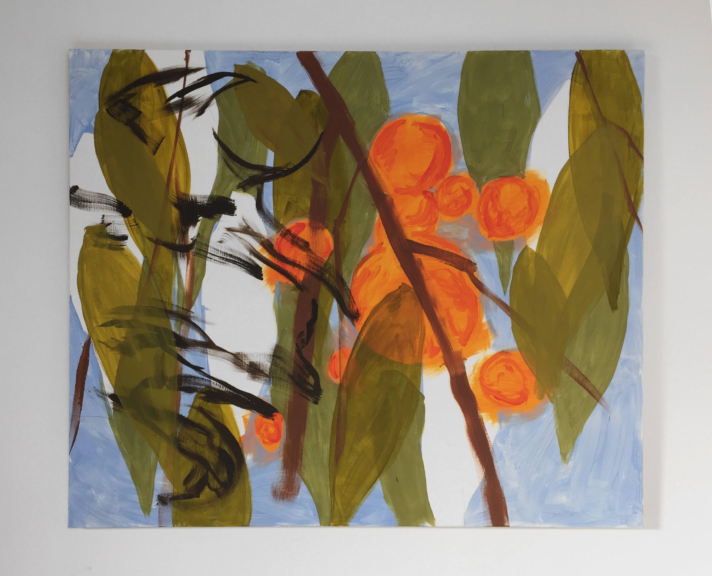 {La cueilleuse d'abricots}, 2019