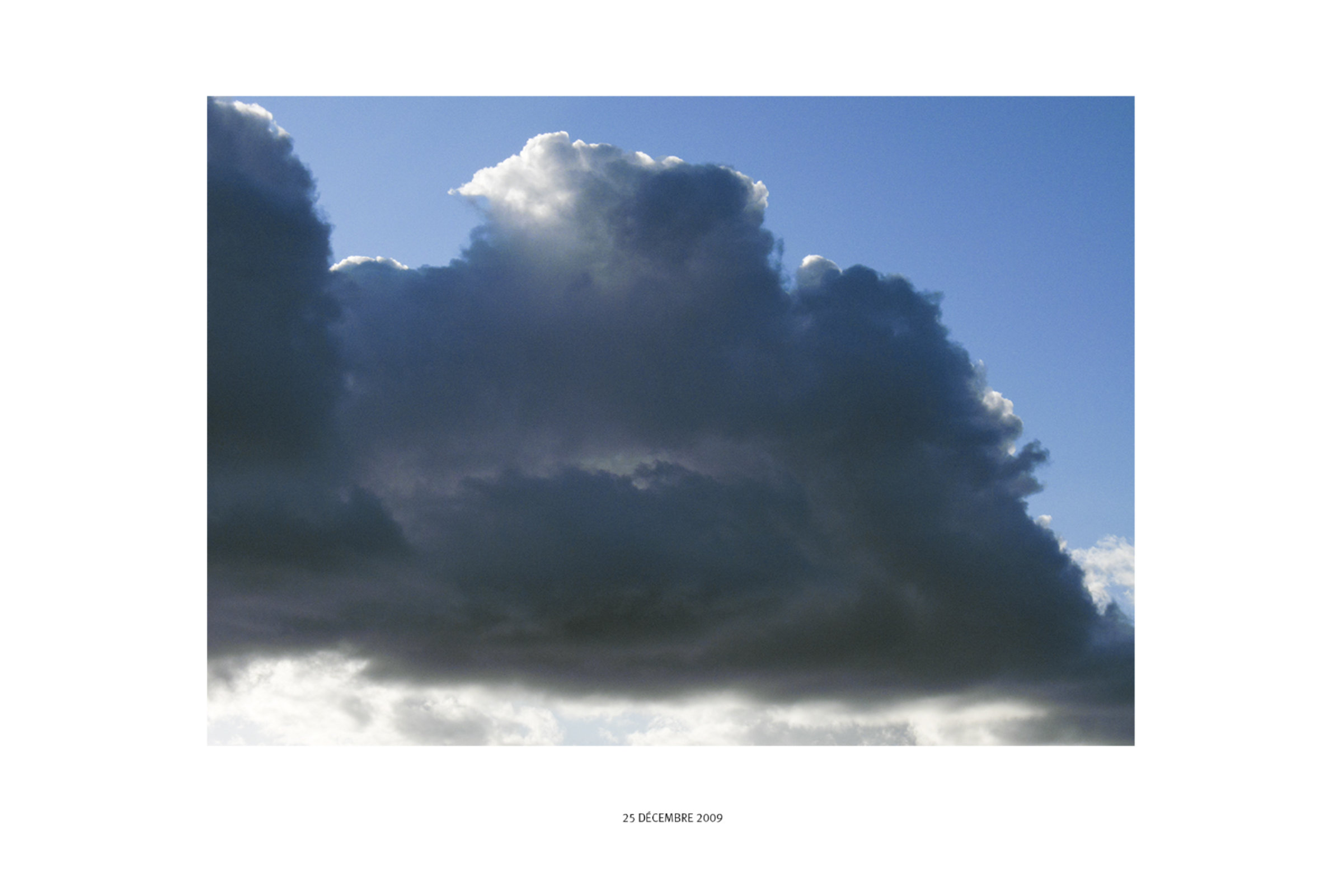 {Nuage #1, Belsis, 25 décembre 2009}