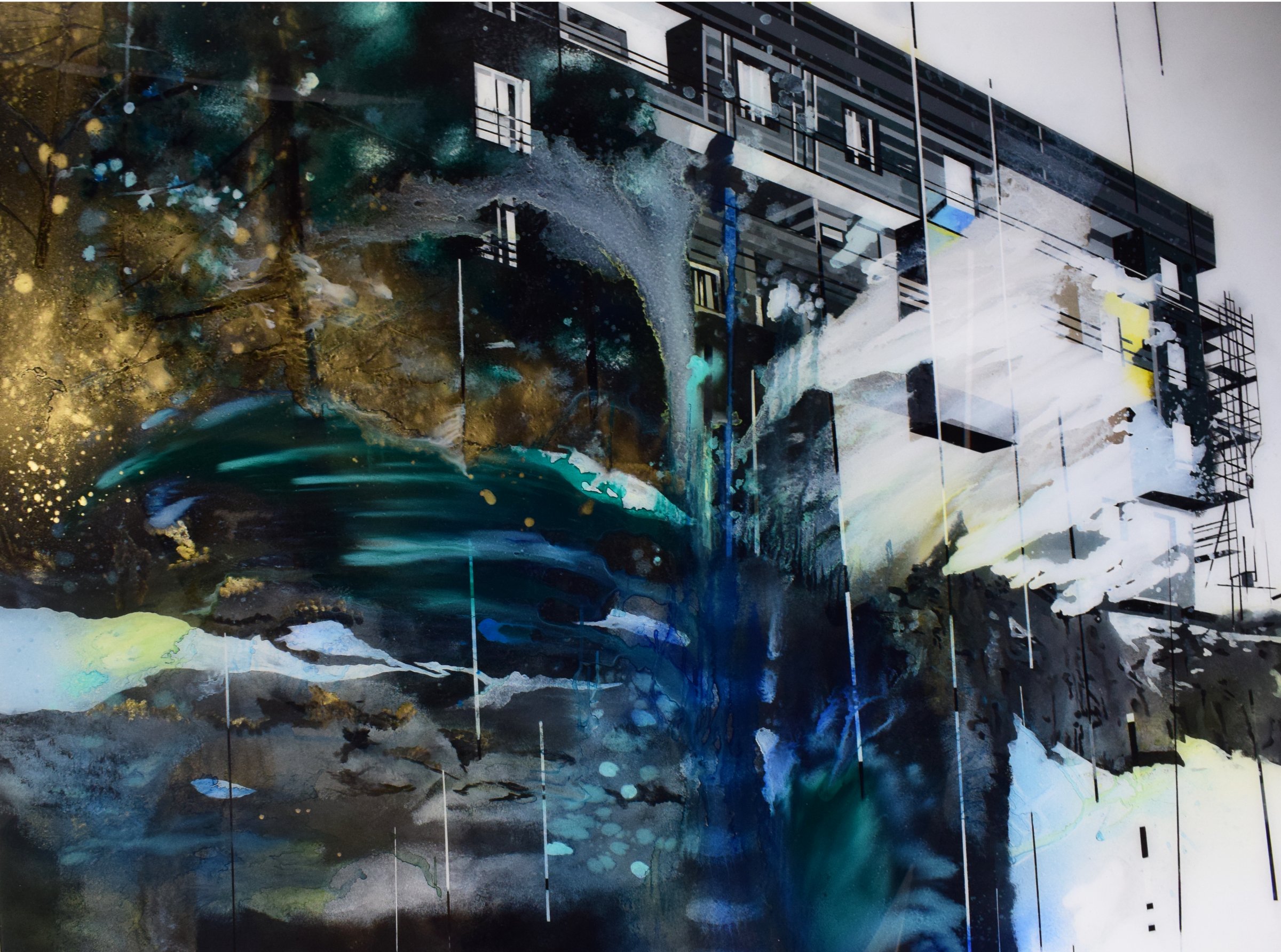 {Les flots des toubillons noirs}