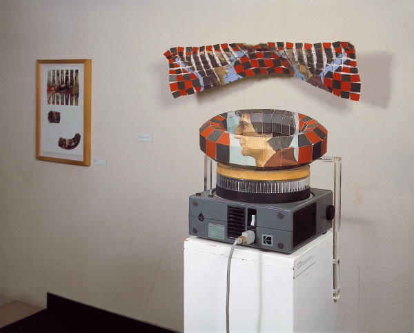 {Carrousel Mendès France - portrait de Joan et Michel,} 1979-1982