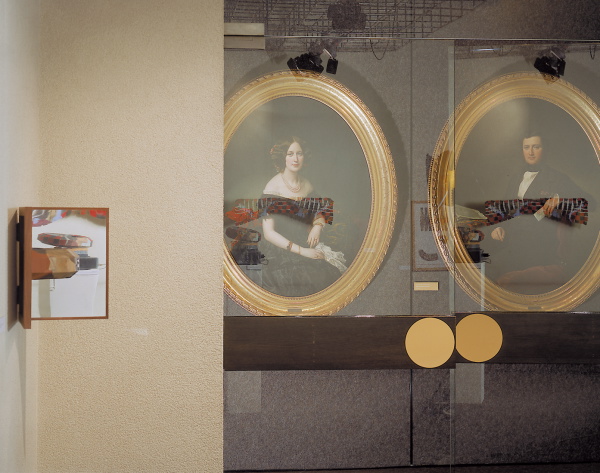 Vue de l'exposition Jean Sabrier, 1996