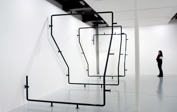 Vue de l'exposition Interface, 2008