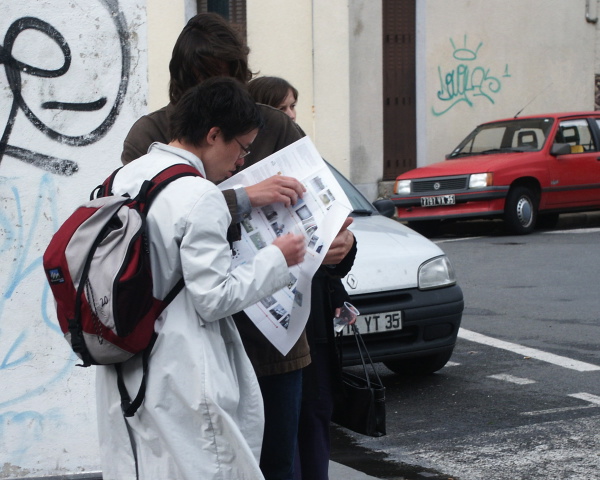 Exposition Quartier 6, 2003 (parcours)
