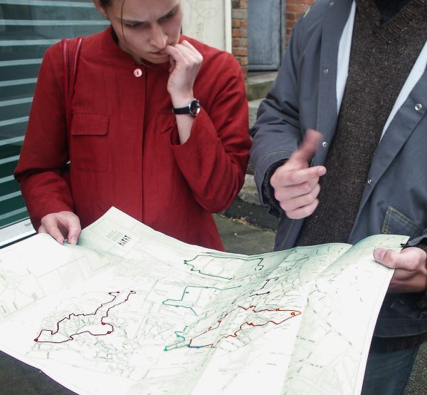 Exposition Quartier 6, 2003 (parcours)