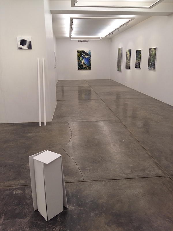 Vue de l'exposition {{The opposite balance,}} Shirin Gallery Tehran, 2018