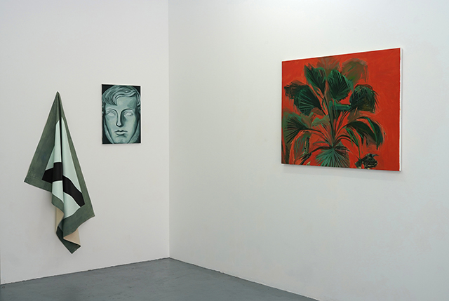 Vue de l'exposition Violet de France, BAM Project, Bordeaux
