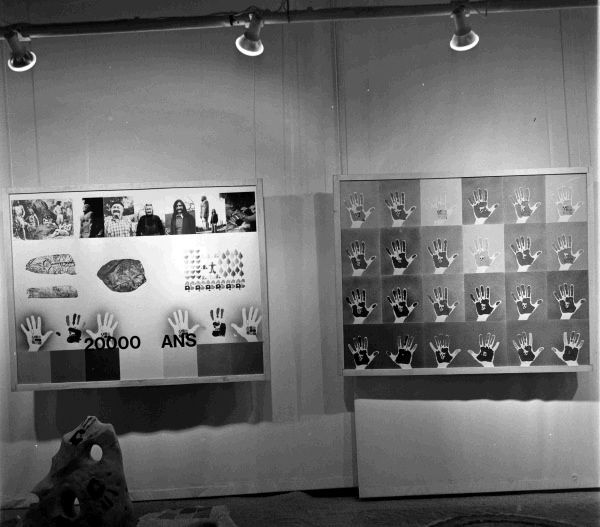 vue de l'exposition Identité Identifications