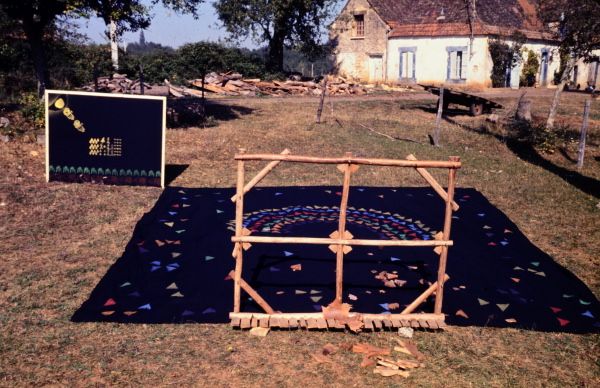 Projet La rencontre de l'écriture et de la peinture, Symposium franco-allemand, 1976-1977