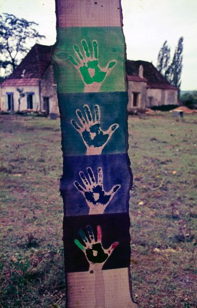{La Dernière sapinette,} Lalinde, 1976 (détail)