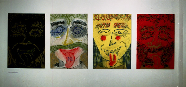 {Quatre visages,} 1982