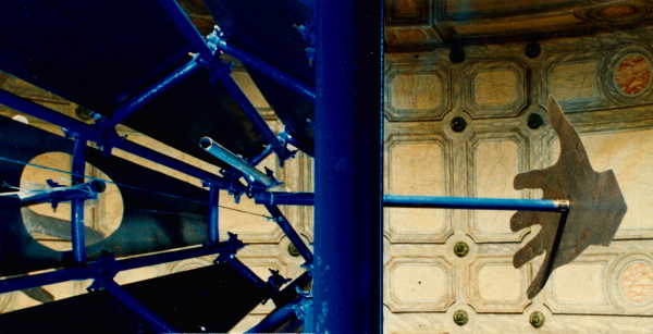 Vue de l'exposition {{Le feu brûle dans le fourneau}}