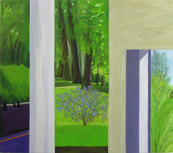 {Fenêtre et tableaux II,} 2009