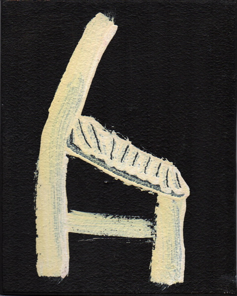 {Chaise de profil,} 1994