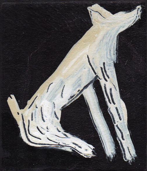 {Chien assis,} 1995